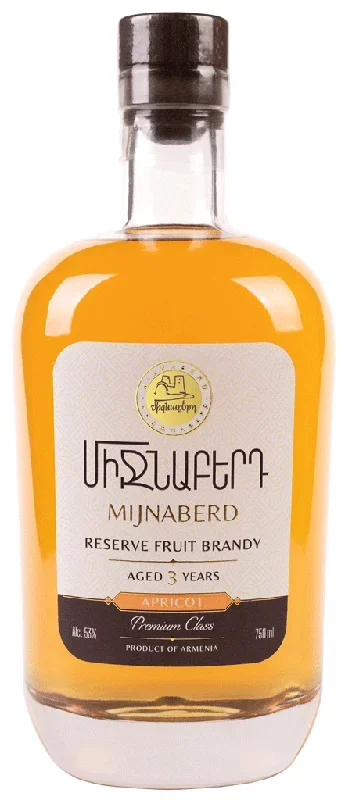 Mijnaberd Apricot Reserve Armenian Brandy 3Yr 750ml