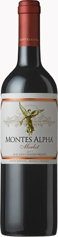 Montes Merlot Alpha 2017 750ml