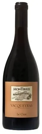 Montirius Vacqueyras le Clos 2014 750ml