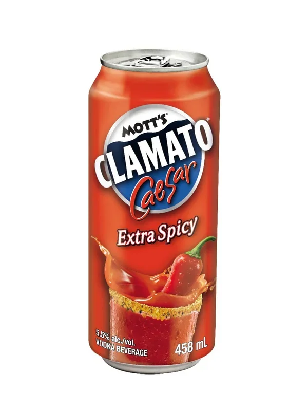 MOTT’S EXTRA SPICY CLAMATO CAE