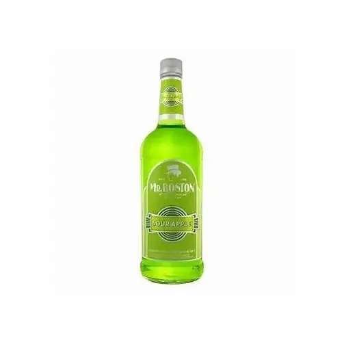 Mr. Boston Liqueur Sour Apple Schnapps – 1L