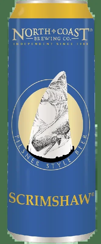North Coast Scrimshaw Pilsner 19.2oz Can