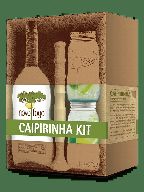 Novo Fogo Silver Cachaca Caipirinha 750 ML
