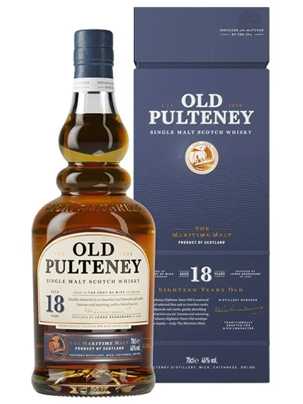Old Pulteney 18 Year Old Scotch