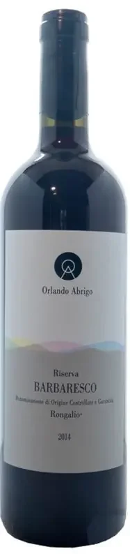 Orlando Abrigo Barbaresco Rongalio Riserva 2014 750ml