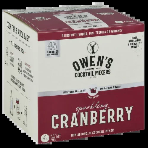 Owens Craft Mixers Sparkling Cranberry Cn