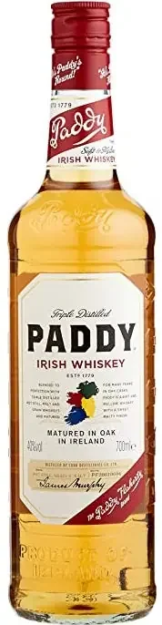PADDY‘S IRISH WHISKEY W/JIGGER 750 ml