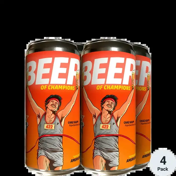Paperback Beerof Champions 16oz 4 Pack Can