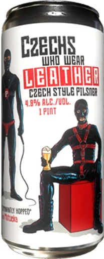 Paperback Czechs Who Wear Leather Pilsner 16oz Can