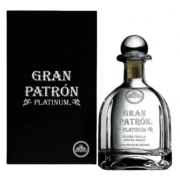 Patron Gran Platinum Tequila 750ML