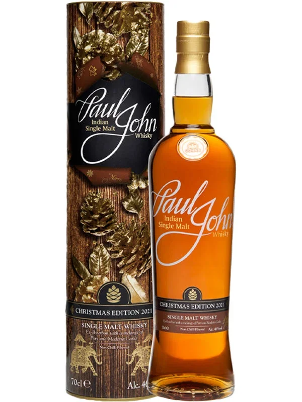 Paul John ‘Christmas Edition’ Indian Single Malt Whisky 2021