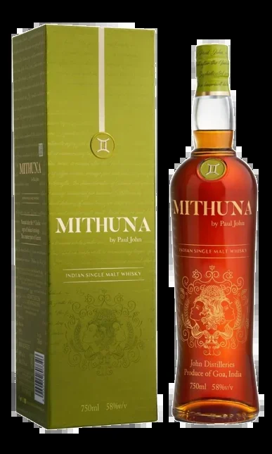 Paul John Mithuna Indian Single Malt Whisky 750 ML