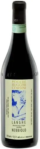 Podere Ruggeri Corsini Langhe Nebbiolo 2017 750ml