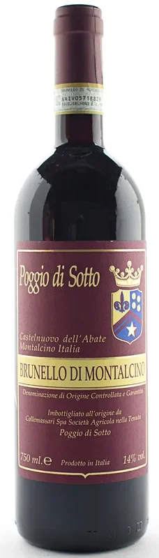 Poggio di Sotto Brunello di Montalcino 2015 750ml