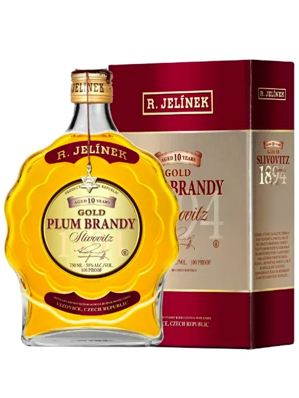 R. Jelinek 10 Yr (Gold) Kosher Slivovitz