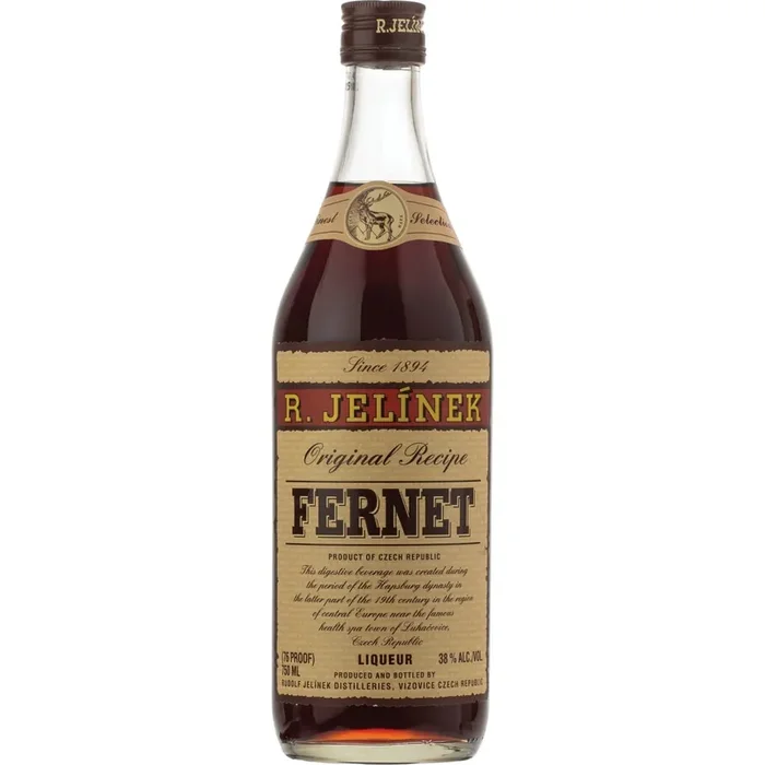 R Jelinek Fernet Liqueur Original Recipe Czech Republic