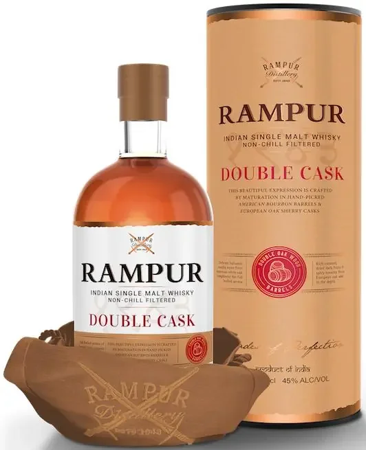 Rampur Indian Single Malt Whiskey Double Cask 750ml