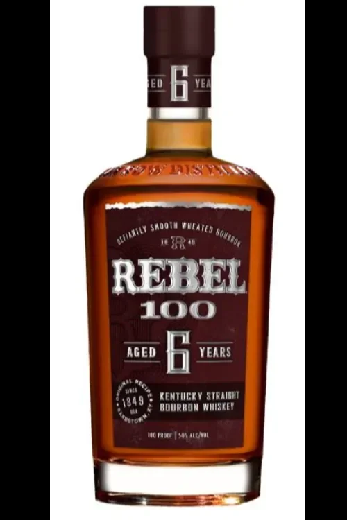 Rebel Kentucky Straight Bourbon Whiskey 100 Proof 6 Year 750 ML