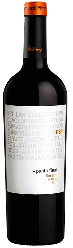 Renacer Malbec Reserva Punto Final 2015 750ml