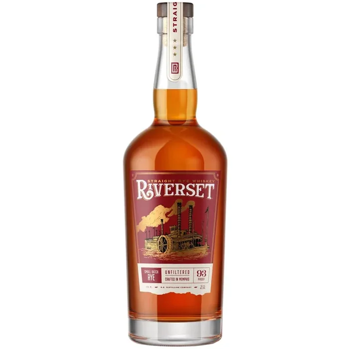 Riverset Rye Whiskey Straight 4 years – 750ML