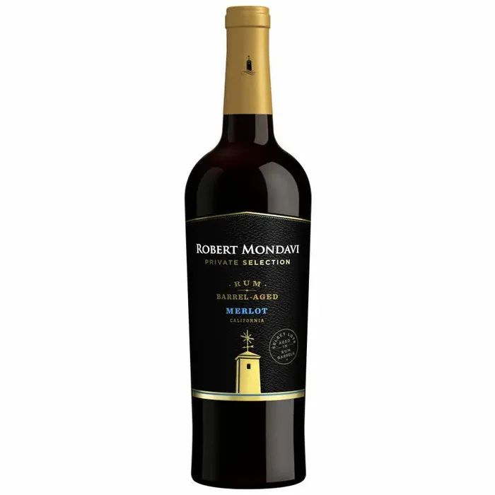 Robert Mondavi Private Selection Merlot Aged In Rum Barrels Monterey County