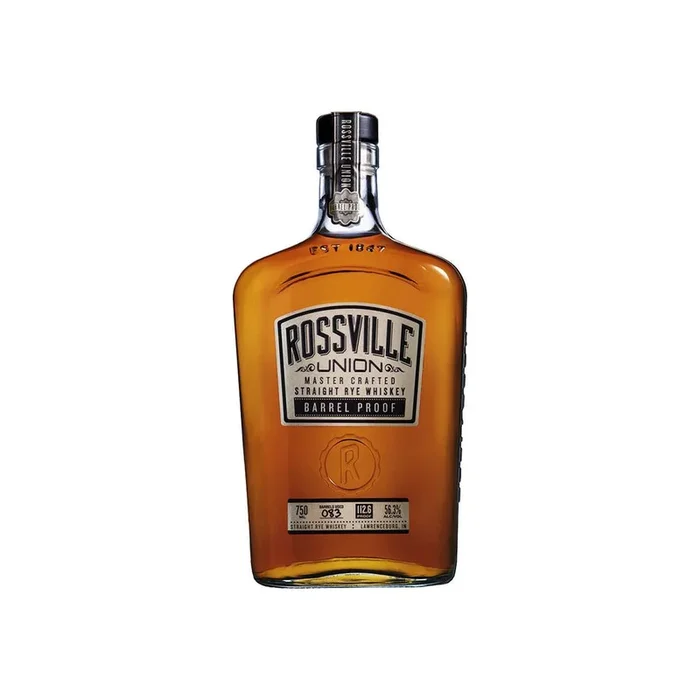 Rossville Union Master Crafted Barrel Proof Straight Rye Whiskey