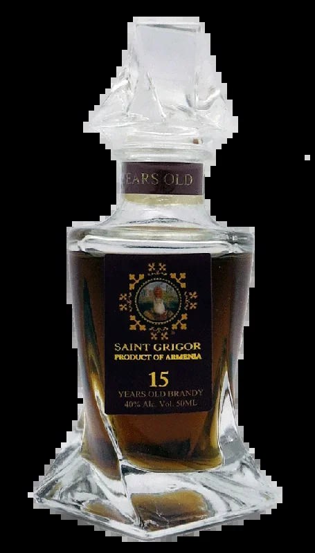 Saint Grigor Armenian Brandy 15 Year Old 50ml
