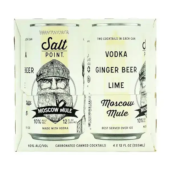 Salt Point Moscow Mule 12oz 4 Pack Cans