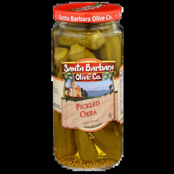 Santa Barbara Pickled Okra 16oz