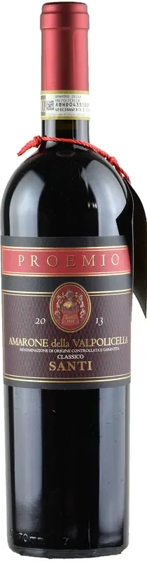 Santi Amarone della Valpolicella Proemio 2013 750ml