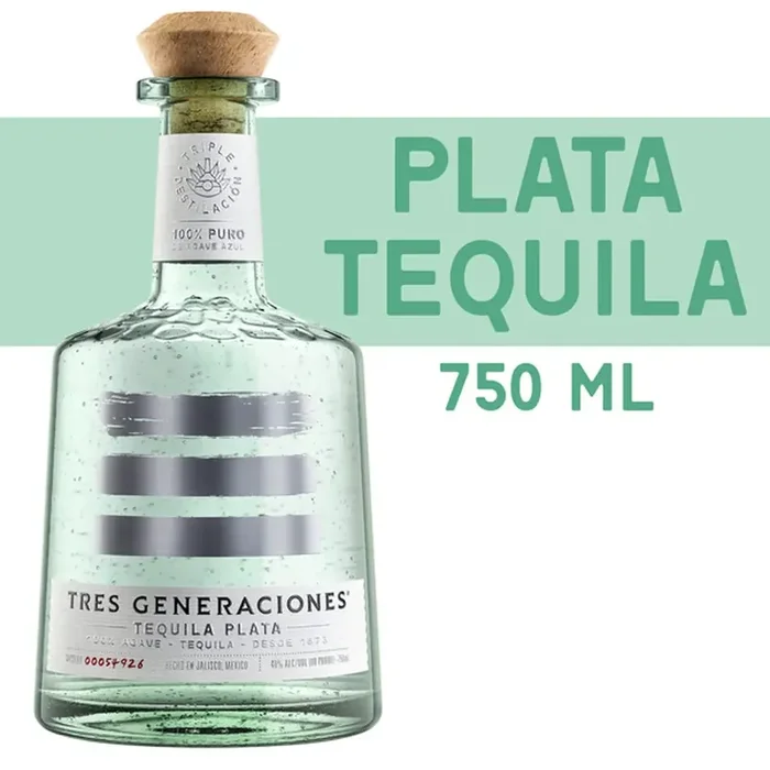 Sauza Tres Generaciones Plata Tequila 750ml
