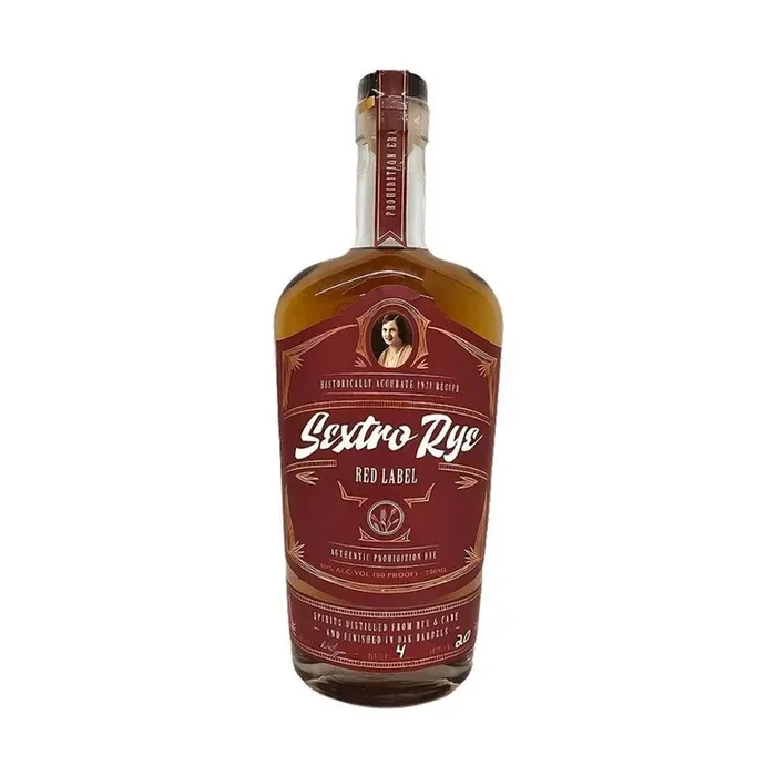 Sextro Rye – Red Label Authentic Prohibition Rye Whiskey