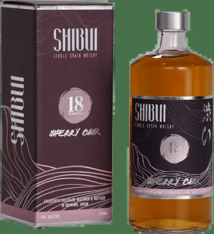 Shibui Whisky Single Grain 18 Year Sherry Cask 750ml