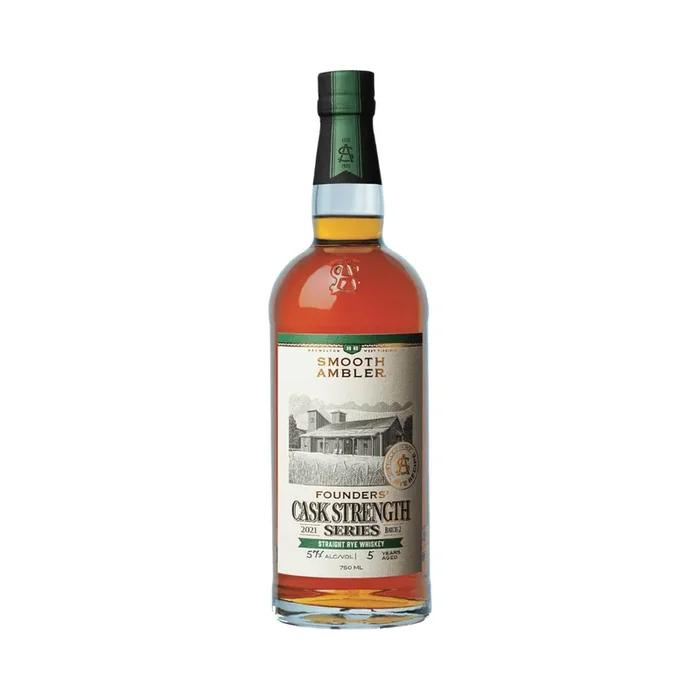 Smooth Ambler – Founders Cask Strength Series Straight Rye Whiskey Batch 1