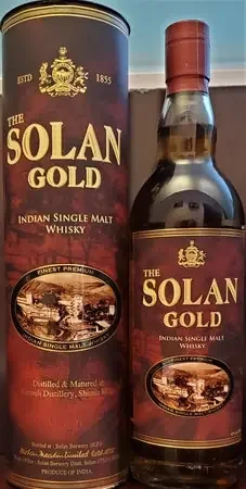 Solan Gold Indian Single malt Whisky 750ML