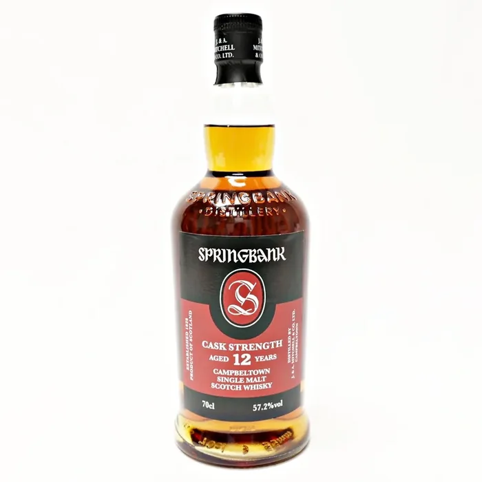 Springbank Cask Strength Aged 12 Years Campbeltown Single Malt Scotch Whiskey 700ml