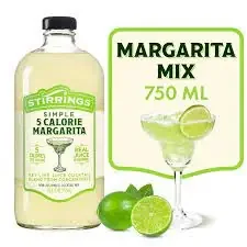 Stirrings Simple Margarita Real Juice 750ml