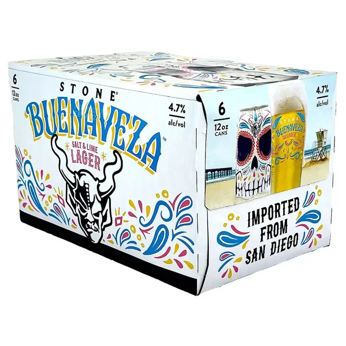 Stone Buenaveza Salt Lime Lager 12oz 6pk Cans