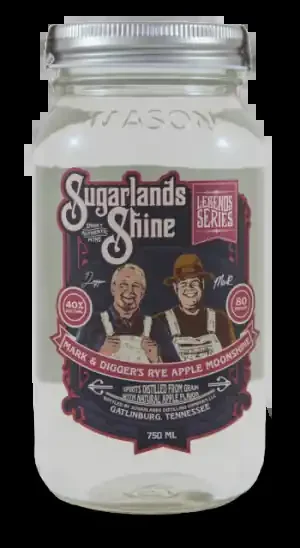 Sugarlands Mark & Digger‘s Rye Apple Moonshine 750 ml