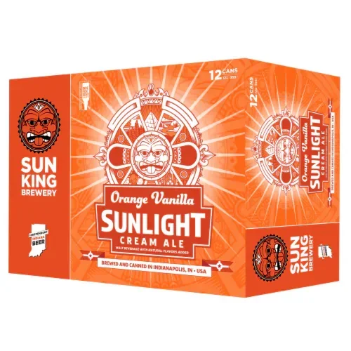 Sun King Orange Vanilla Sunlight Cream Ale 6pk Cn