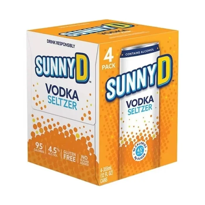 Sunny D Vodka Seltzer Cn