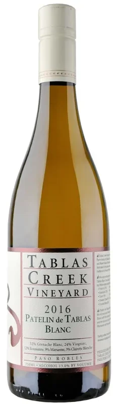 Tablas Creek Vineyard Patelin de Tablas Blanc 2016 750ml