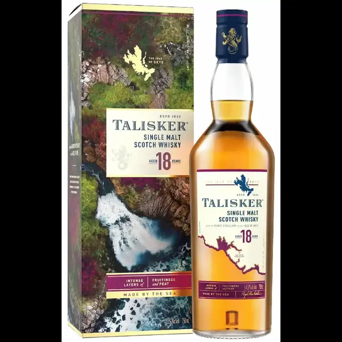 Talisker Scotch Single Malt 18 Year 750ml