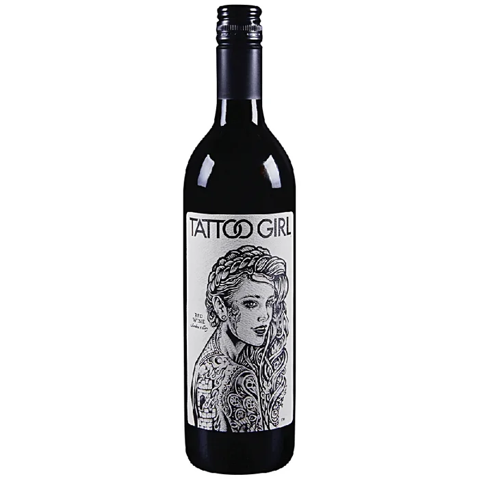 Tattoo Girl Red