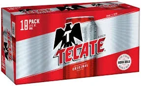 Tecate 18pk Cans