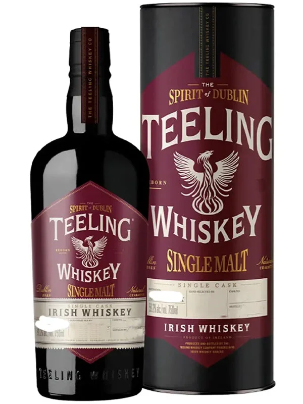 Teeling Single Malt Tequila Cask Irish Whiskey Selected Exclusively for California