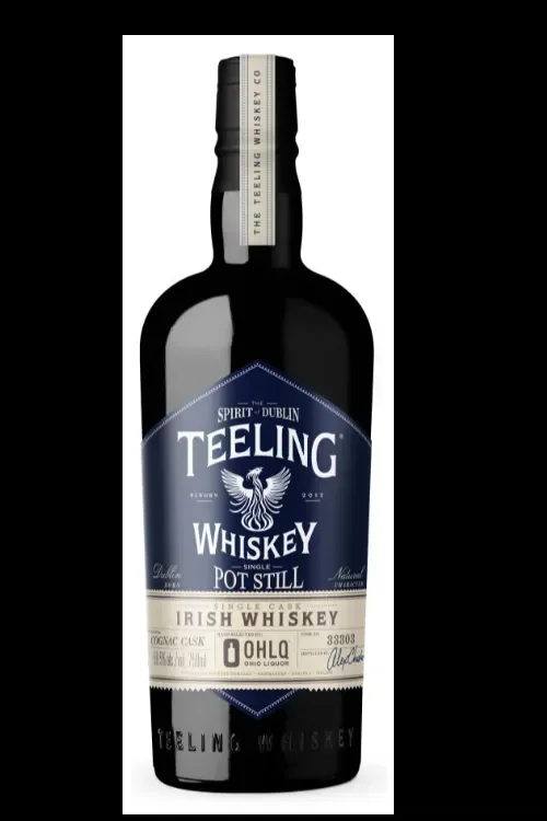 Teeling Single Pot Still Irish Whiskey Single Cask Cognac Cask 117 750 ML