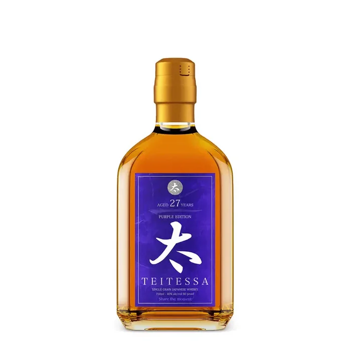 Teitessa Single Grain Japanese Whisky Purple Edition 27 Yr 80 750Ml