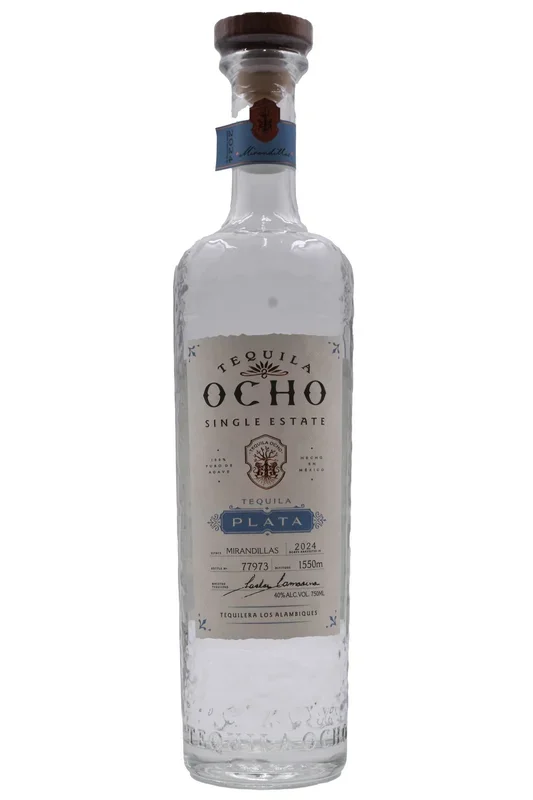 Tequila Ocho Single Estate Plata Blanco