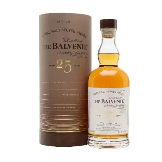 The Balvenie 25 Year Single Malt Scotch Whisky – 750ML